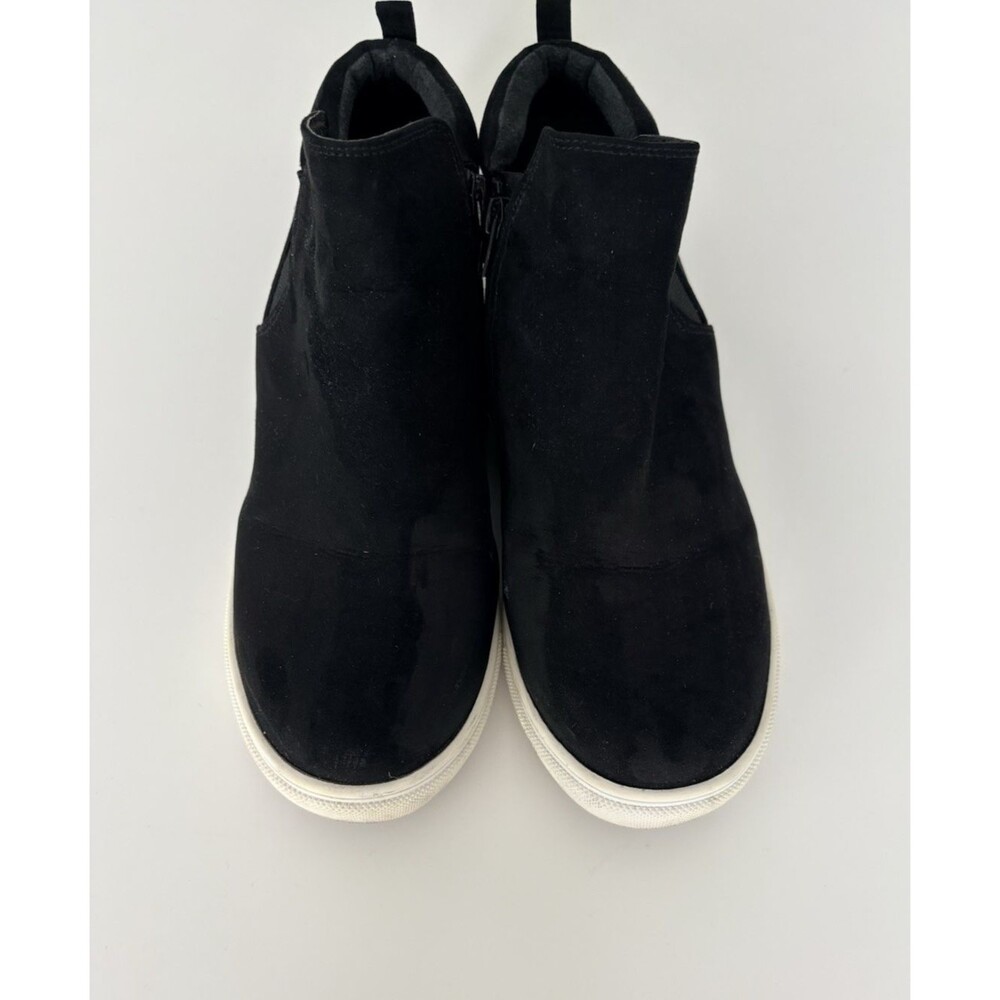 Madden Girl Womens Paramount Sneaker Bootie Ankle Black Womens Size 11